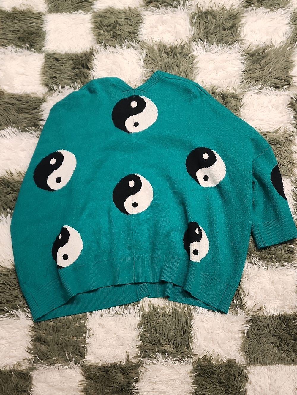 Dressed In Lala Yin Yang Cardigan - Picture 2 of 2
